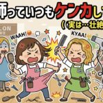 美容師　仲悪い　喧嘩