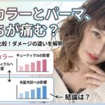 パーマ　カラー　ダメージ